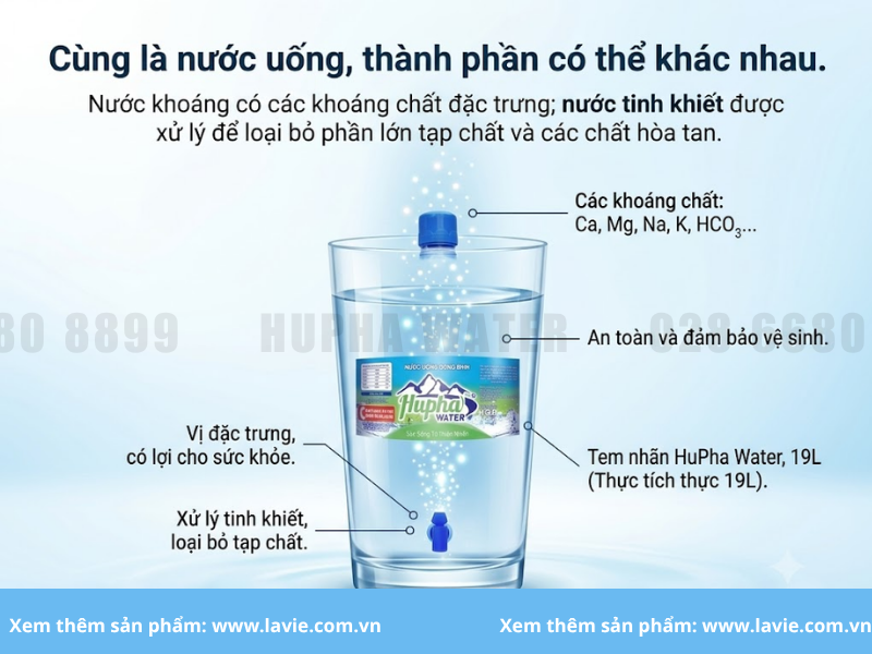 Nước khoáng là gì? Vì sao có chứa khoáng chất?