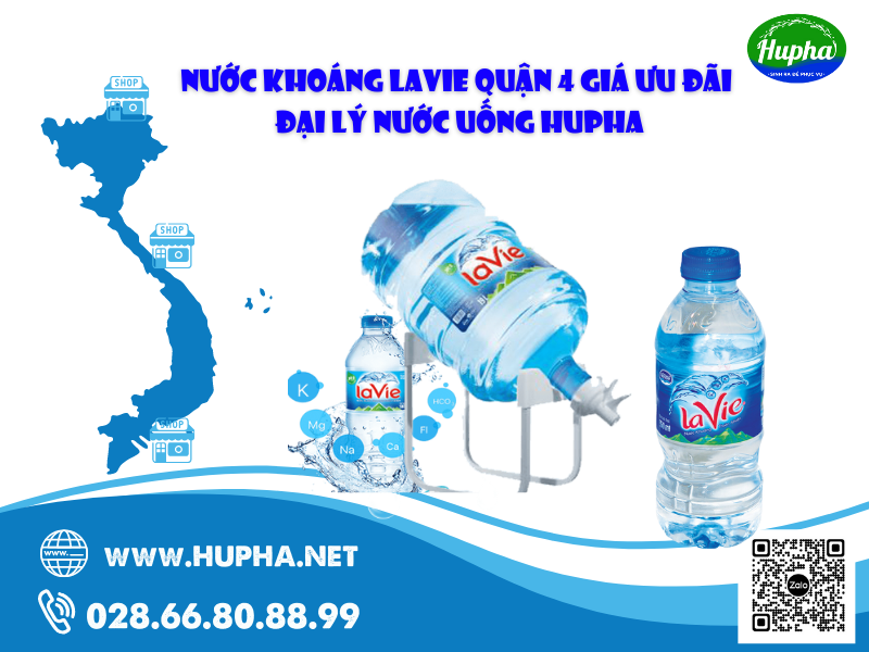 Nhu cầu sử dụng nước Lavie tại quận 4