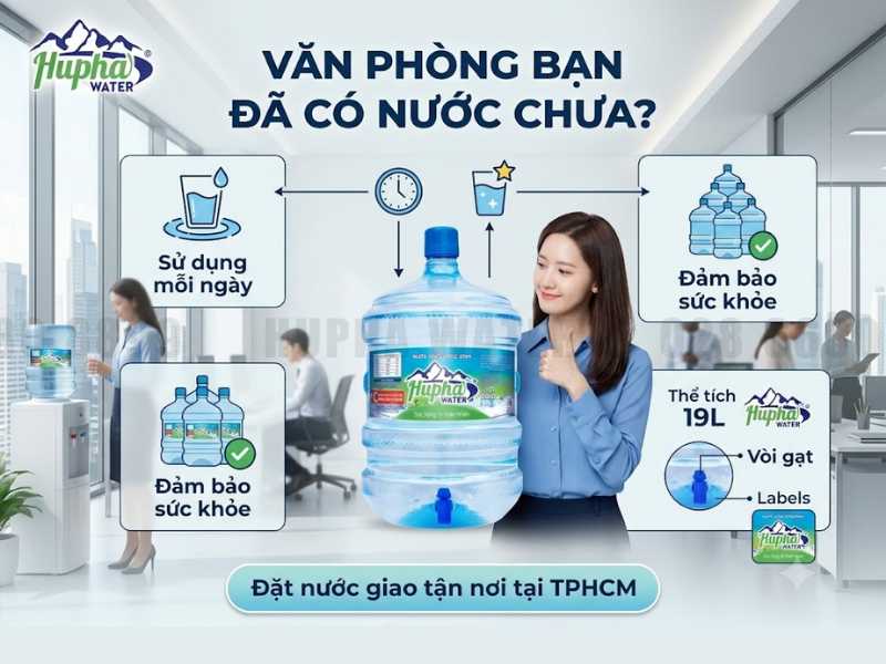 Những Tiêu Chí Nên Quan Tâm Khi Chọn Nước Cho Văn Phòng
