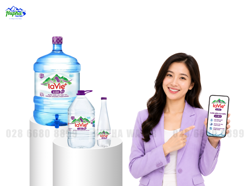 Nhu Cầu Đặt Nước LaVie Kiềm+ Giao Nhanh Tại TP.HCM Ngày Càng Tăng Cao