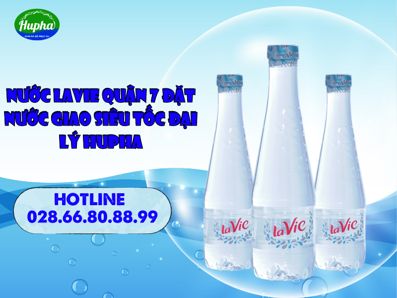 nước khoáng Lavie quận 7