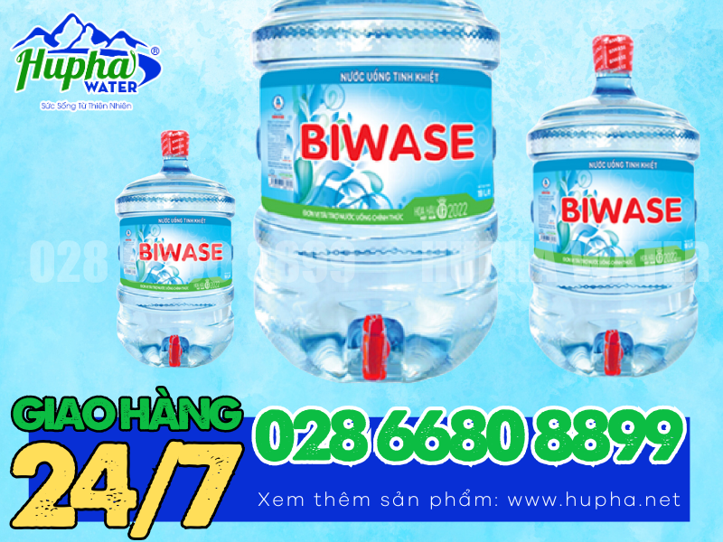 Nước Tinh Khiết Biwase 19 Lít – Giải Pháp An Toàn Và Kinh Tế Cho Mọi Gia Đình