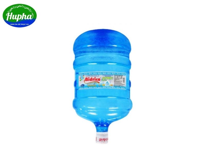 Đại lý phân phối nước uống Bidrico quận 10 chính hãng Nước uống tinh khiết Bidrico dạng úp 19l