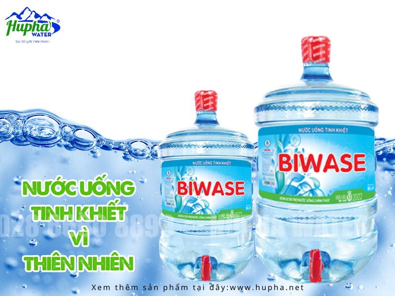 Tinh khiết từ thiên nhiên Biwase - Chất lượng nước khoáng Biwase