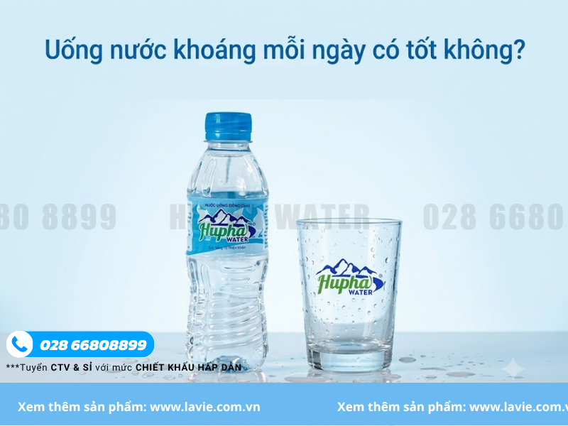 Cách chọn nước khoáng đóng chai an toàn cho gia đình