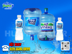 [An Toàn - HuPha Water] Đại lý nước khoáng Vĩnh Hảo quận 3, MIỄN PHÍ giao tận nơi