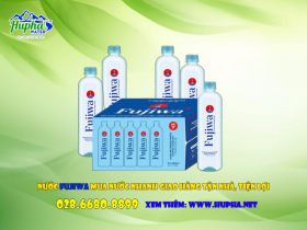 [AN TOÀN] Nước Fujiwa bình 19 lít nơi cung cấp nước HuPha Water chất lượng TP. HCM