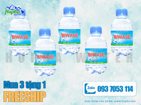 [An toàn] Nước Lọc Biwase 210ml - Tinh Khiết Mỗi Giọt, Bảo Vệ Sức Khỏe