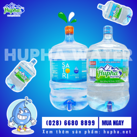 Bảng báo giá nước uống tinh khiết ƯU ĐÃI - liên hệ đại lý nước uống HuPha Water