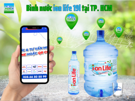 Bình nước ion life 19l tại TP. HCM - Địa chỉ giao nước tận nhà