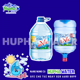 Bình nước khoáng 5l Lavie có vòi - Miễn phí vận chuyển toàn quốc