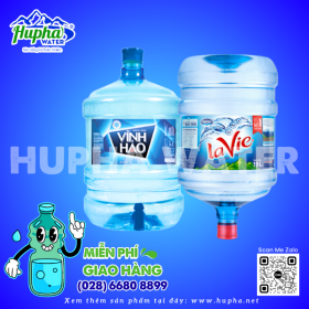 Bình nước Lavie Viva 18,5 lít giá hợp lý, tặng bình sứ Lavie cao cấp