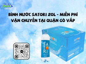 Bình nước Satori 20l - Miễn phí vận chuyển tại quận Gò Vấp