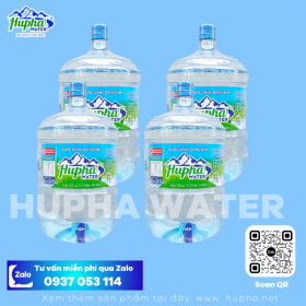 Các loại nước tinh khiết đóng chai trên thị trường hiện nay - nhà phân phối HuPha Water