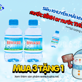 Chai Biwase Nhỏ - Gọn Nhẹ, Dễ Mang Theo, Tinh Khiết Từng Giọt quận 11