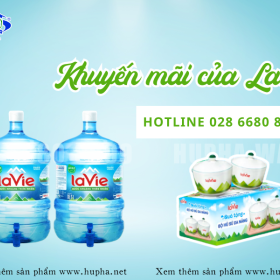 Chai Nước Lavie 5 Lít Mua Ở Đâu Ở TP.HCM Với Giá Sỉ Cho Doanh Nghiệp?
