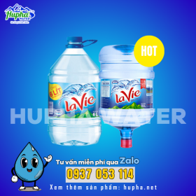 Chai nước suối 5 lít - bổ sung nước tinh khiết mỗi ngày cùng HuPha Water