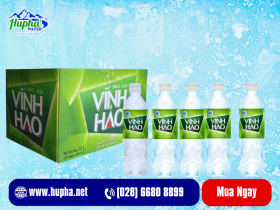 [Chính hãng 500ml] Nước suối có gas Vĩnh Hảo tự nhiên - Mua hàng trực tiếp giá tốt