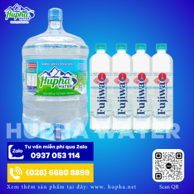 Chuỗi đại lý HuPha Water giao nước chuyên nghiệp và miễn phí tận nơi TP. HCM