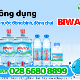Công dụng của nước đóng bình, đóng chai Biwase nhà cung cấp nước HuPha Water TP. HCM