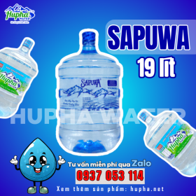 Công ty nước uống Sapuwa cập nhật cùng Đại lý cung cấp nước uống HuPha Water