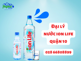 Đại lý nước ion life quận 10 giao nước nhanh - HuPha Water