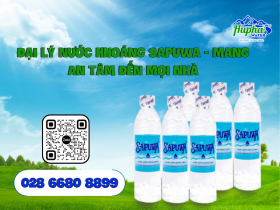 Đại lý nước khoáng Sapuwa - Mang An Tâm Đến Mọi Nhà