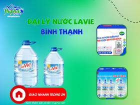 Đại lý nước Lavie Bình Thạnh - HuPha Water phân phối số lượng lớn