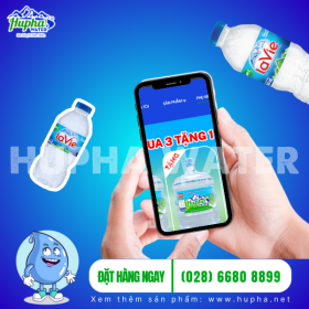 Giá nước suối tinh khiết chai nhỏ tại quận Hóc Môn - Cung cấp nước uống sạch HuPha Water