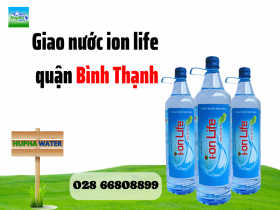 Giao nước ion life quận Bình Thạnh - Khoáng Kiềm Tự Nhiên Chính Hãng Tốt