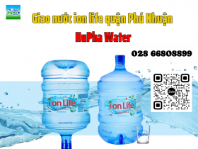 Giao nước ion life quận Phú Nhuận - HuPha Water