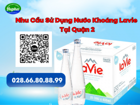 Giao Nước Khoáng Lavie Quận 2 - Tặng Bình Nước Nóng HuPha