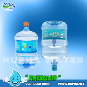 Giao nước Satori giá rẻ gần đây - miễn phí dùng cây nước nóng lạnh quận 10
