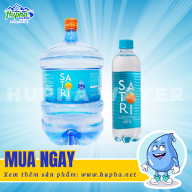 Giao nước tinh khiết Satori tận nơi - nước uống chính hãng, an toàn, chất lượng
