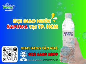 Gọi giao nước Sapuwa tại TP. HCM - Miễn phí vận chuyển
