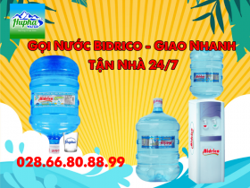 Gọi Nước Bidrico - Giao Nhanh Tận Nhà 24/7