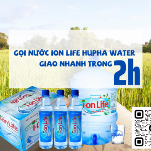 Gọi nước ion life HuPha Water - Giao nhanh trong 2h