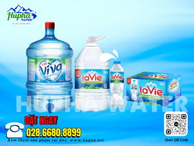 [HuPha Water] 1 thùng nước suối Lavie 500ml giá bao nhiêu (thùng/ 24 chai) tại TP. HCM