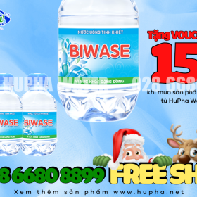 [HuPha Water] Báo Giá Nước Uống Biwase Hôm Nay - Nước uống tốt cho sức khỏe TP. HCM