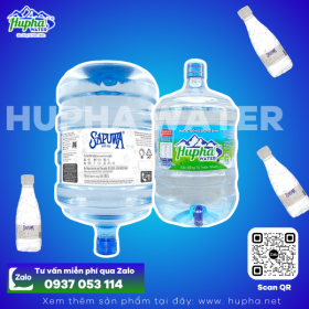 [HuPha Water] Gia công nước tinh khiết đóng chai giá hợp lý, an toàn tại TP. HCM