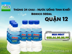 [HuPha Water] Giao nước uống bidrico quận 12 - Phục vụ giao nước miễn phí