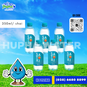 [HuPha Water] Nước Satori 350ml – Sự Lựa Chọn Hoàn Hảo Cho Sức Khỏe