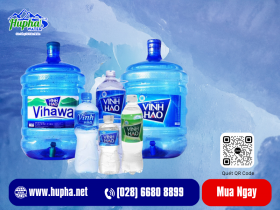 [HuPha Water] Nước suối Vĩnh Hảo thùng 24 chai/ 500ml phân phối nước uống chất lượng, uy tín HCM