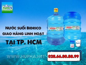 [HuPha Water] Nước uống tinh khiết Bidrico gần đây