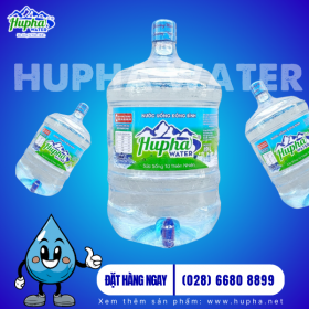 [HuPha Water] Tìm mua nước uống tinh khiết giá hợp lý, an toàn quận Bình Thạnh