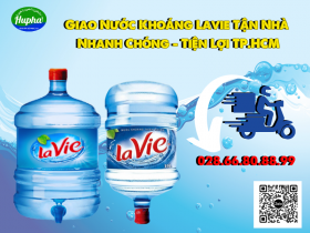 [Miễn Phí] Giao Nước Khoáng Lavie Tận Nhà Nhanh Chóng - Tiện Lợi TP.HCM