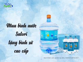 Mua bình nước Satori tặng bình sứ cao cấp - HuPha Water