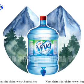 Mua ngay tại HuPha Water giá nước uống đóng bình Viva 18.5L