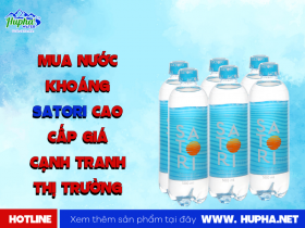 Mua nước khoáng Satori cao cấp giá cạnh tranh thị trường