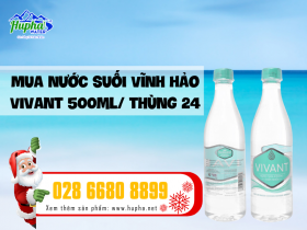 Mua nước suối Vĩnh Hảo Vivant 500ml/ thùng 24 chai giá cạnh tranh quận Bình Thạnh